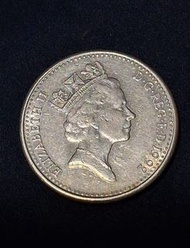 英國 1992年 10便士硬幣