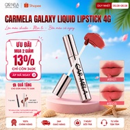 777 CARMELA Galaxy Lipstick - 6 Hottrend Colors, 5h Waterproof, Smooth Velvet - 4g