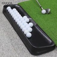 GUOOL Golf Ball Tray Box, Golf Ball Container, Large Capacity, Portable Golf Ball Holder, Golf Drivi