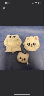 Stray kids Skzoo jiniret hyunjin 手燈套 鎖匙扣 零錢包 化妝包收納袋