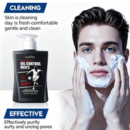 SADOER Men's Amino Acid Facial Cleanser Refreshing Oil Control Face Wash Skincare 190g