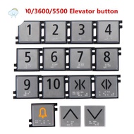 TWOE Elevator Numeral Direction Button with Braille Replacement Part Fit for 3600 5500 Elevator Mode