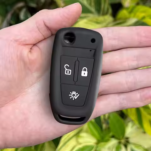 3 Buttons Silicone Folding Car Key Cover Protector Case for DAF 106 CF Euro 6 2022 XG XF Flip Remote