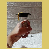 Pentagonal Doll Gown / Graduation Hat for Bottles Graduation Hat/ for Bottle Cap Bouquets Pentagonal