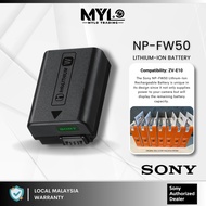 (READY STOCK) - Sony NP-FW50 & FW50 Lithium-Ion Rechargeable Battery 1020mAh - Sony ZV-E10 | Sony A6