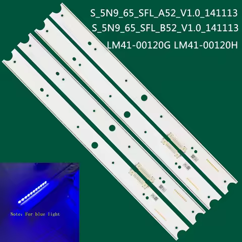 LED strip for UN65JS850DF UE65JS8505T UE65JS8500T UA65JS9800J UA65JS8000 BN96-34776A BN96-34777A LM4