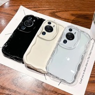 Clear TPU Wave Soft Case For Huawei Nova Y72S Phone Case Huawei Nova Y72 Case Huawei Nova Y63 GFY-LX