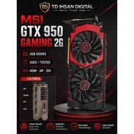 MSI GeForce GTX 950 GAMING 2G 2GB GDDR5 Graphics Card – Twin Frozr Dual Fan Used & Tested