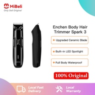 Enchen Pemangkas Rambut Badan Spark 3 Body Hair Trimmer Waterproof Electric Body Hair Shaver