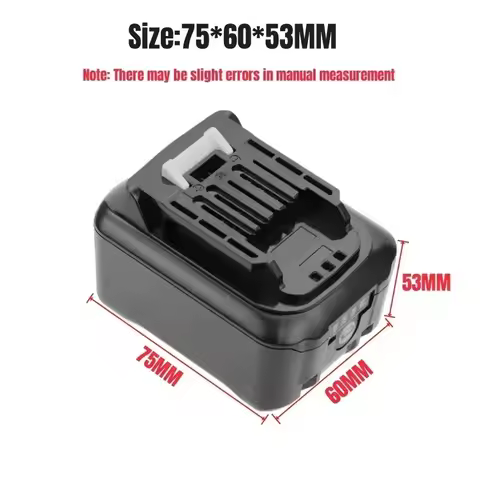 6.0Ah 12V High Performance Battery for Makita, Safe Li-ion Replacement for BL1016/BL1021B/BL1041B.