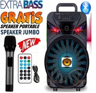 Speaker Bluetooth Karaoke Kimiso Qs-7801 Besar 8 Inchi Speaker | Kimiso Qs 7801-Speaker Bluetooth Ka