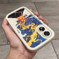 Case For OPPO A18 A38 A2x Phone Three-Color Shockproof Silicone