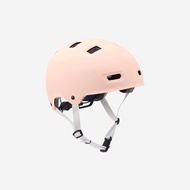 BTWIN Inline Skating Skateboarding Scootering Helmet MF500 - Bridal Pink