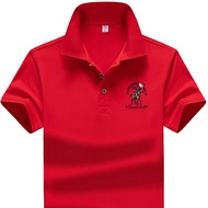 Polo Shirt Men's Short-Sleeved Lapel T-shirt Business Casual 2023 New Men's Top Half Sleeve Summer Work Clothes
