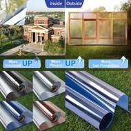 House Anti Look Window Privacy Film Adhesive Vinyl Mirror Foil One Way Car Glass Screen Tint Sticker