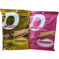 Apollo Chocolate Wafer Stick 48g Apollo Chocolate Wafer Stick Apollo Strawberry Wafer Stick Apollo W