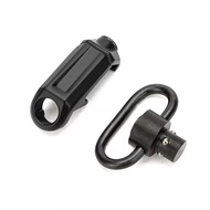 Push Button Quick Release Detach QD Swivel Loop with Rail Sling Attachment Mount