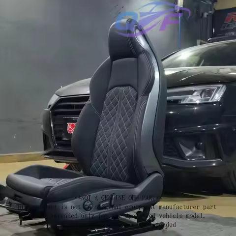 A3 A4 A5 A6 A7 A8 Q3 Q5 Q7 Carbon Fiber Bucket Seat for Audi to RS Car Accessories Racing Sports Sea