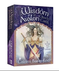 【預馨緣塔羅鋪】現貨正版阿瓦隆智慧神諭Wisdom Of Avalon Oracle(全新52張)