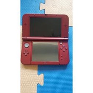 *售NEW 3DS LL 紅色機(已改機.內建遊戲) 贈送32G卡(內附遊戲)  8成5新
