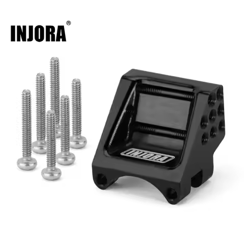 INJORA Adjustable Height Aluminum Rear Axle Truss Upper Link Mount For 1/24 RC Crawler Axial SCX24 U