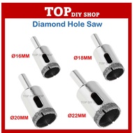 Diamond Hole Saw Diamond Coated Drill Bit Tile Marble Glass Ceramic Wood Hole Saw 16mm/18mm/20mm/22m