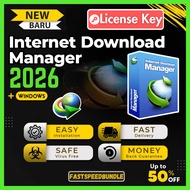 【Genuine License Key】Internet Download Manager IDM Orignal 1 Year Key / Lifetime license