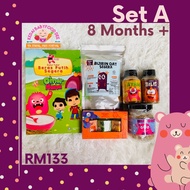 [HOT COMBO ] SET MAKANAN BAYI 8-12 BULAN / 8 - 12 MONTHS OLD BABY FOOD SET / IZLIYAH KITCHEN / NATUR