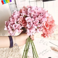 CHAAKIG Artificial Rose Flowers Home Table Decoration Silk Autumn Hydrangea