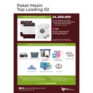 MESIN Laundry Business Package by the Kilo Top Loading Machine Package 02 Ready-to-Use Home Laundry 