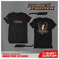 Kaos Distro Racing Wear Master Cendet Fighter T-shirt Kaos Pria Wanita Distro Racing Wear