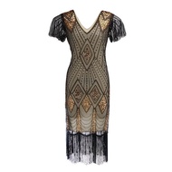 Retro 1920s Sequin Dress - Stylish Performance Costume