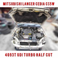 Mitsubishi Lancer Cedia CS5W 4G63T GDI Turbo Engine Half Cut / Halftcut