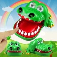 XL Crocodile Dentist Crocodile Bite Finger Funny Toy Kids Child Mainan Buaya Viral Mainan Buaya Gigi