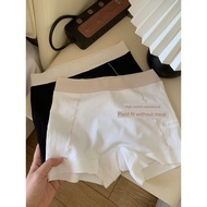 boxer shorts women inner pants Bacteriostatic cotton crotch anti-light female boxer underwear