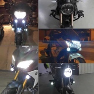 7Df Motorcycle 2 Headlight Front Foglight U5 LED Lens Spotlights Projector Light Moto FOR Benelli