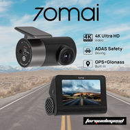 70mai A800s 4K Dash Cam Dual Vision Car Recorder with GPS ADAS