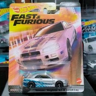 Hotwheels premium Nissan skyline r34