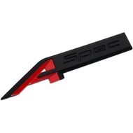 A-Spec Emblem Replacement for Acura A-Spec Side Fender Rear Trunk Badge OEM Size 3D Metal Luxury Spo