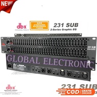 DBX 231 Audio Equalizer DBX 231 Sub Output Subwoofer Grade/ a +