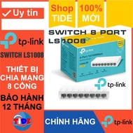 Split 8 RJ45 standard internet ports - Genuine Tp-Link 8 Port LS1008 Switch - 12 months