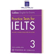 การทดสอบการปฏิบัติสำหรับ IELTS 3 Collins ภาษาอังกฤษสำหรับ IELTS นำเข้าหนังสือต้นฉบับภาษาอังกฤษ