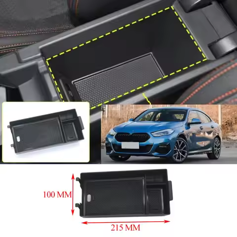Center Armrest Storage Box Glove Case container tray For BMW 1 2 Series F40 F44 M235i 218i Coupe 202