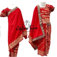 Ready Stock Indian Girl Traditioanl Ethnic Costume, Saree Dress  Lehenga for Deepavali/ Racial Harmony Day