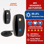 【COD +Persediaan】JAMAY Air Purifier Ion Negatif 200 million M11 Wearable Air Purifier Kalung Air Pur