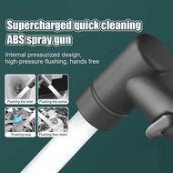 Jet Shower Spray Ghun Toilet Closet Bidet Washer Water Multifunction ABS Plastic Material Strong Spray Drat 20Mm
