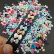HOT ITEM B01 ABC Bowknot Resin 13.5 x 8 x 4mm 50pcs/pack