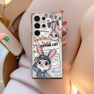 English Judy Suitable for Samsung Galaxy S25 Cartoon M51 Phone Case Samsung A73note20