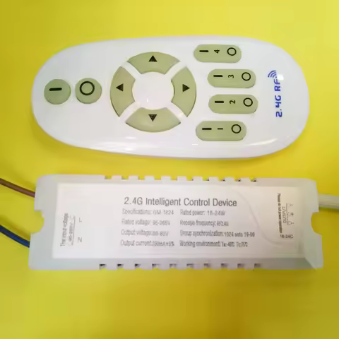 24W 30W 36W 42W 48W 54W 60W 65W 74W 85W 98W 108W 120W RF 2.4G remote control driver Led driver dimmi