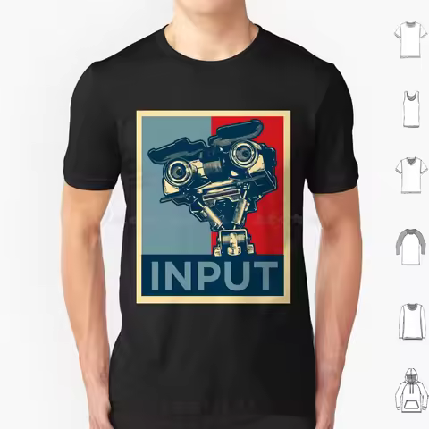 Hope Input T Shirt Men Women Kids 6xl Johnny Five Johnny 5 Short Circuit 80s 1980s Sci Fi Horror Mov